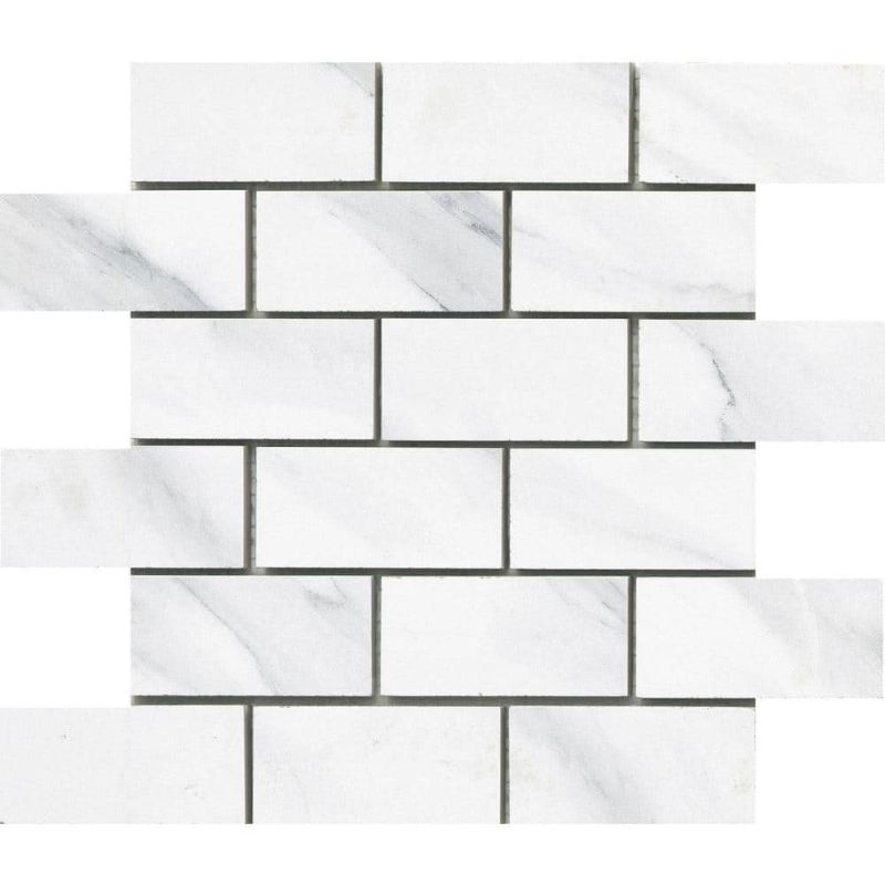Nobleza Astorga 12 in. x 12 in. Rectangular, Offset Matte Porcelain Mosaic Floor and Wall Tile (0.94 sq. ft./Case, 1 pc)
