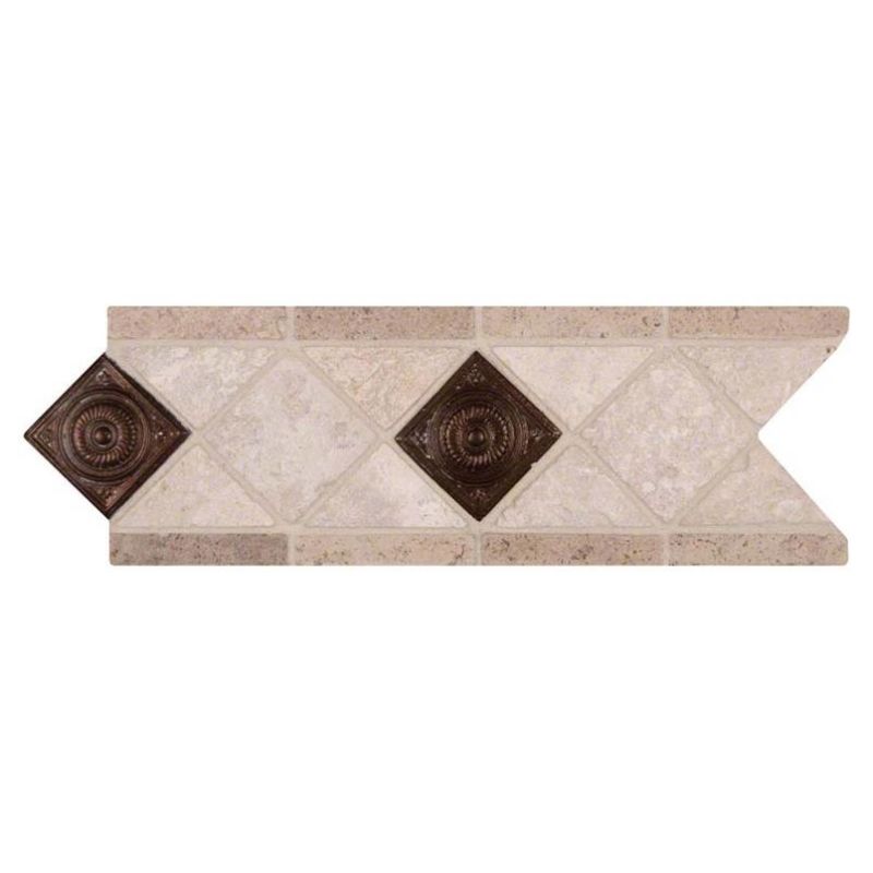 MSI Trim & Accessory Pieces Brick Tile - Herringbone Boble Red Clay