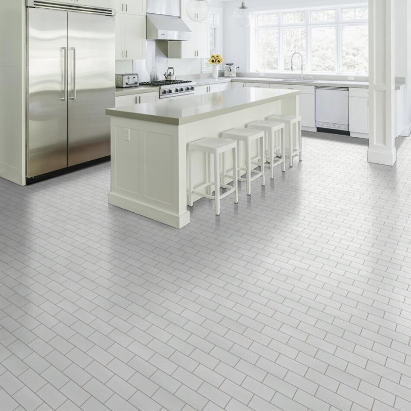 Shaw Floors Ceramic Solutions Elegance 3x6 Gloss White