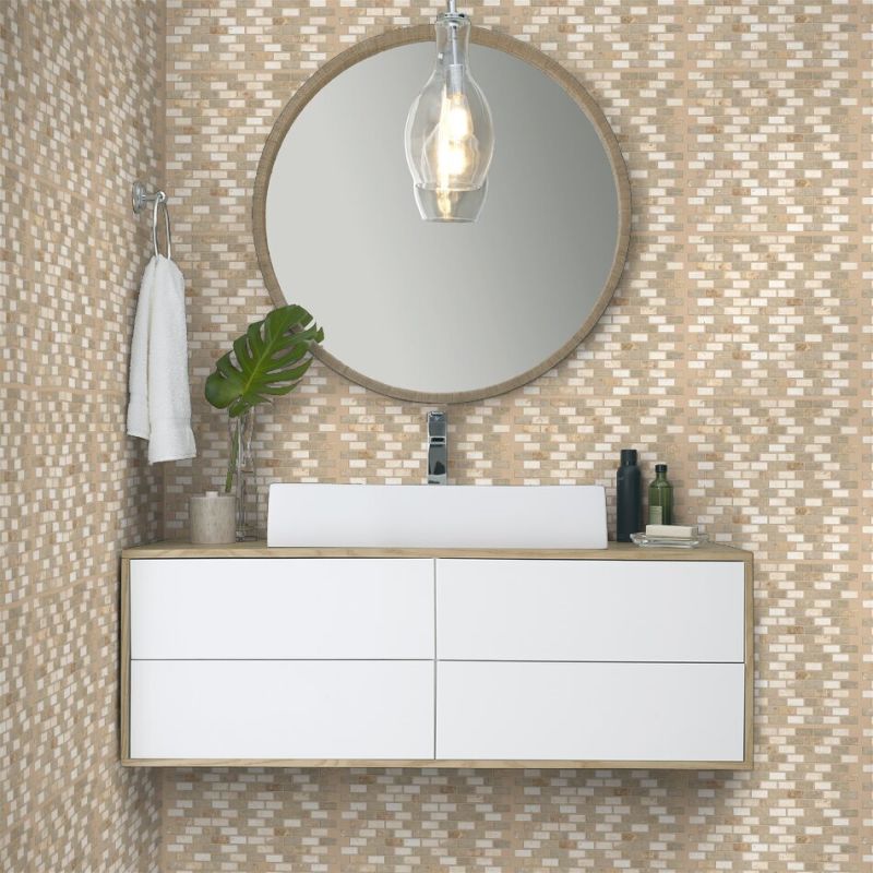 Shaw Floors Ceramic Solutions Boca Brick Mosaic Longboard