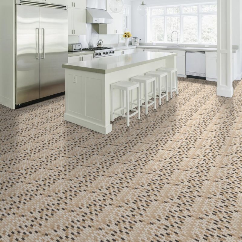 Shaw Floors Ceramic Solutions Boca Brick Mosaic Compass