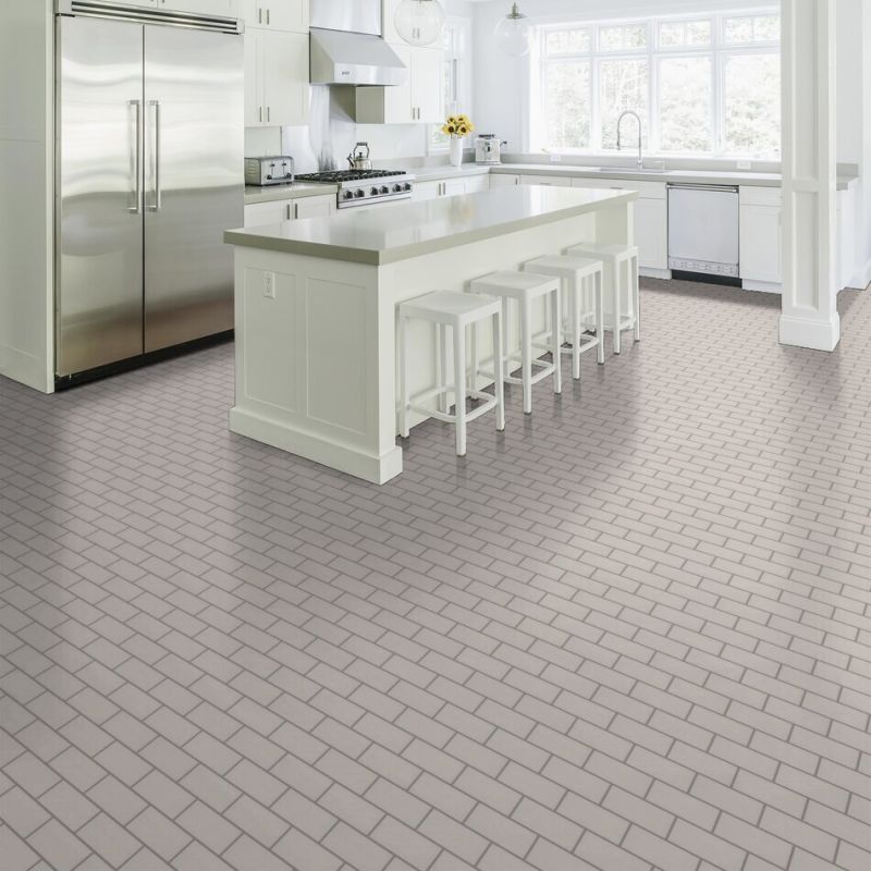 Shaw Floors Ceramic Solutions Elegance 3x6 Gloss Warm Grey