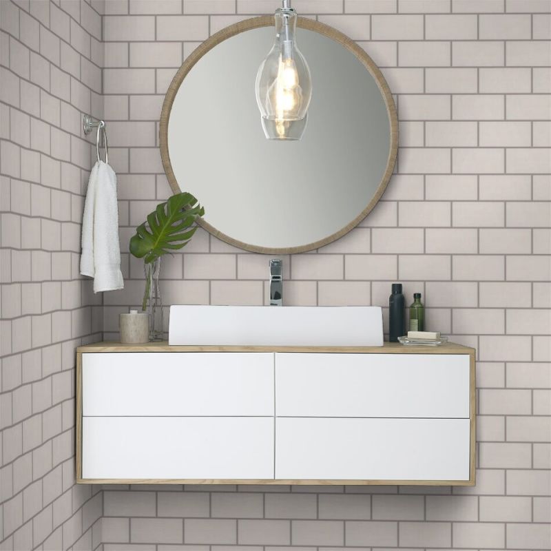 Shaw Floors Ceramic Solutions Elegance 3x6 Gloss Warm Grey
