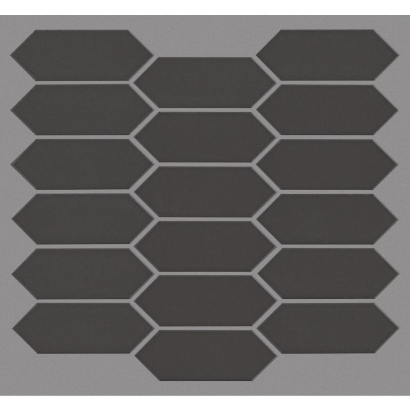 Shaw Floors Ceramic Solutions Grandeur Picket Gloss Carbon
