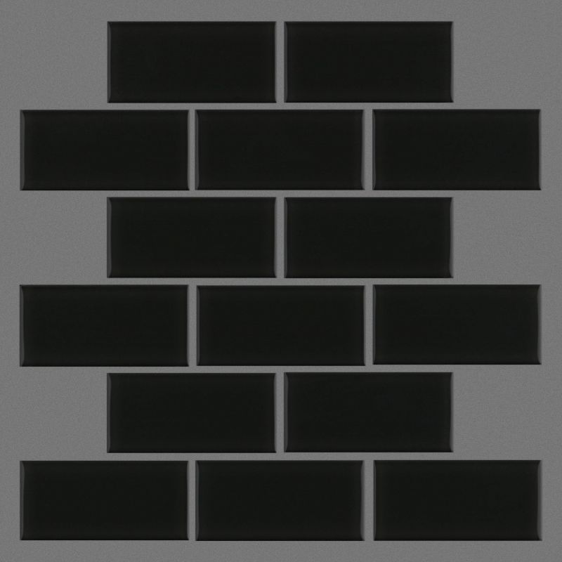 Shaw Floors Ceramic Solutions Ascendant 2x4 Mosaic Abyss