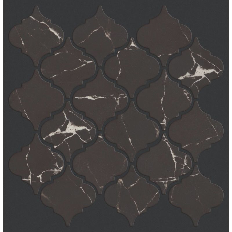 Shaw Floors Ceramic Solutions Dreamscape Arabesque Nero Marquina