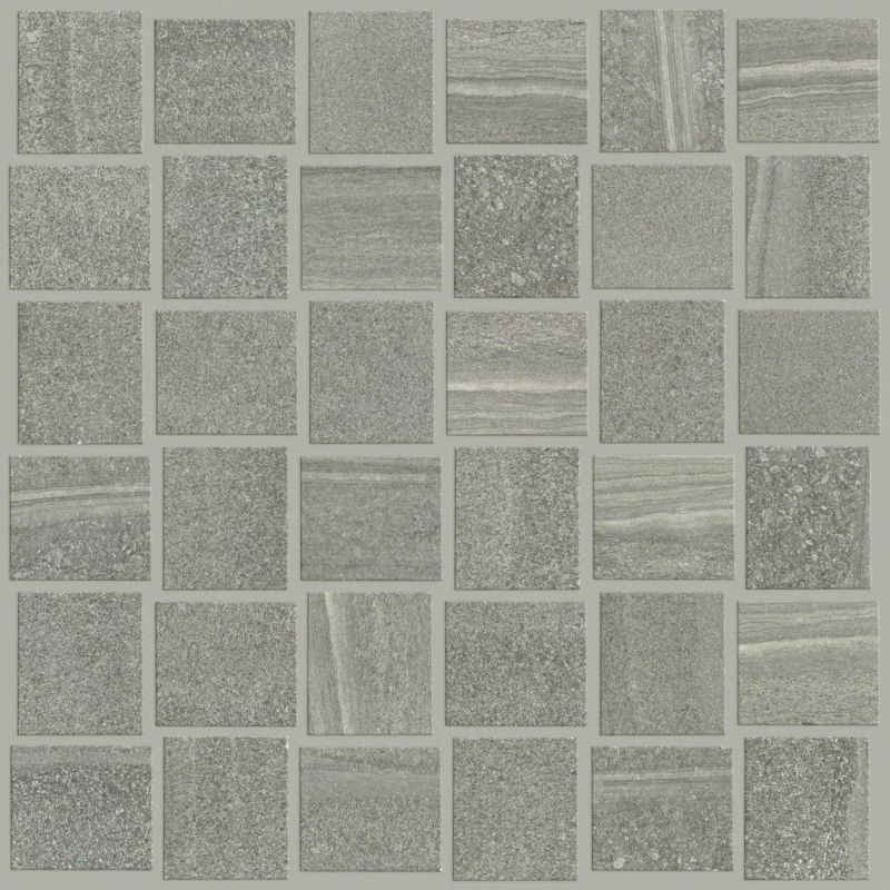 Shaw Floors Ceramic Solutions Basis Basketweave Mosaic Carbon