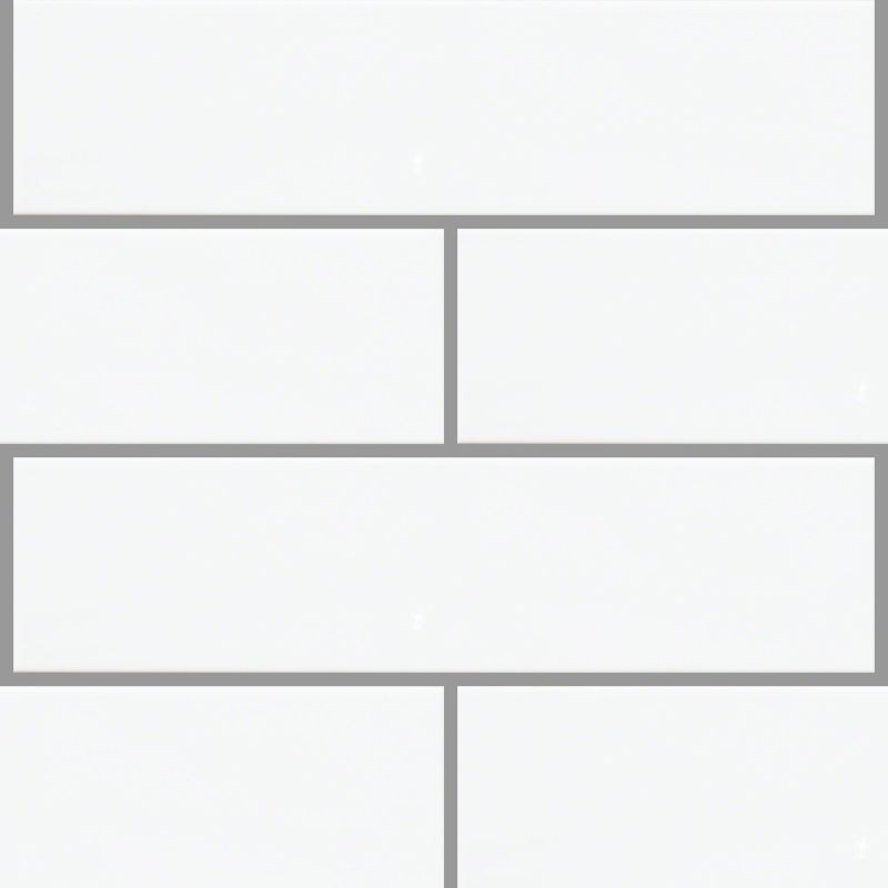 Shaw Floors Ceramic Solutions Elegance 4x16 Gloss White