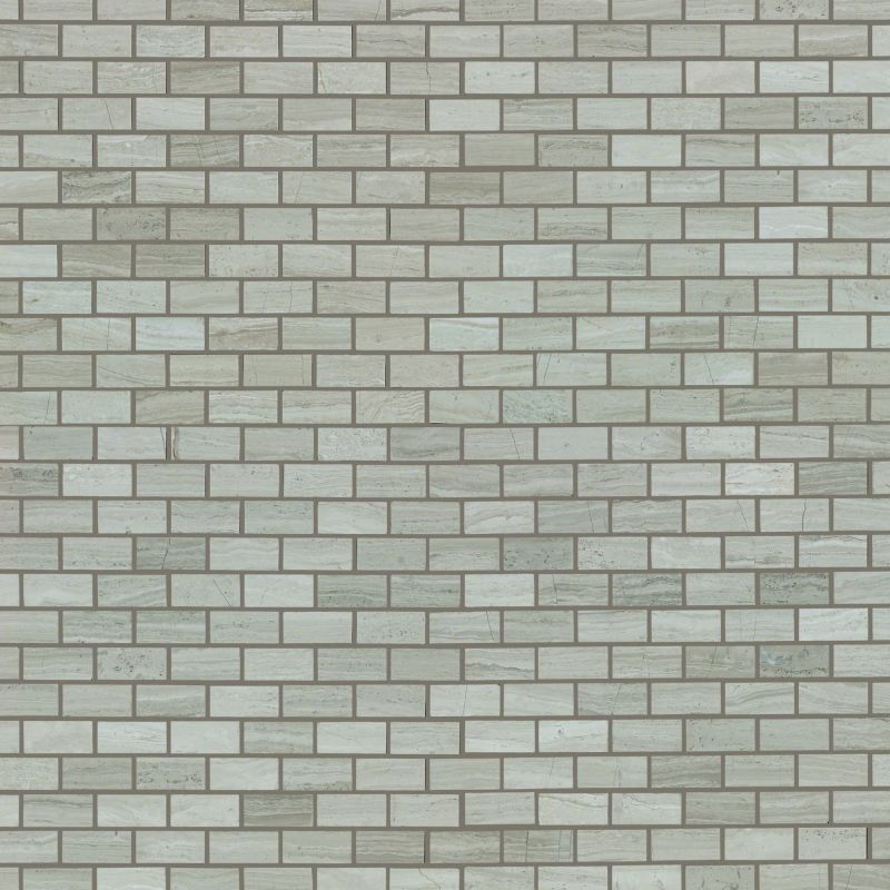 Shaw Floors Ceramic Solutions Chateau Mini Brick Mosaic Rockwood