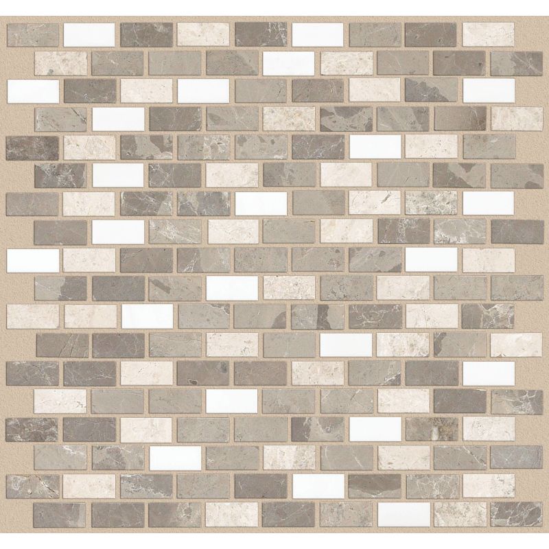 Shaw Floors Ceramic Solutions Boca Brick Mosaic Breakwater