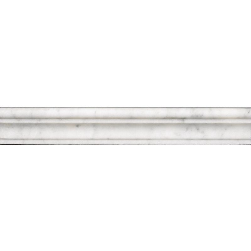 Shaw Floors Ceramic Solutions Boca Chair Rail Bianco Stratus
