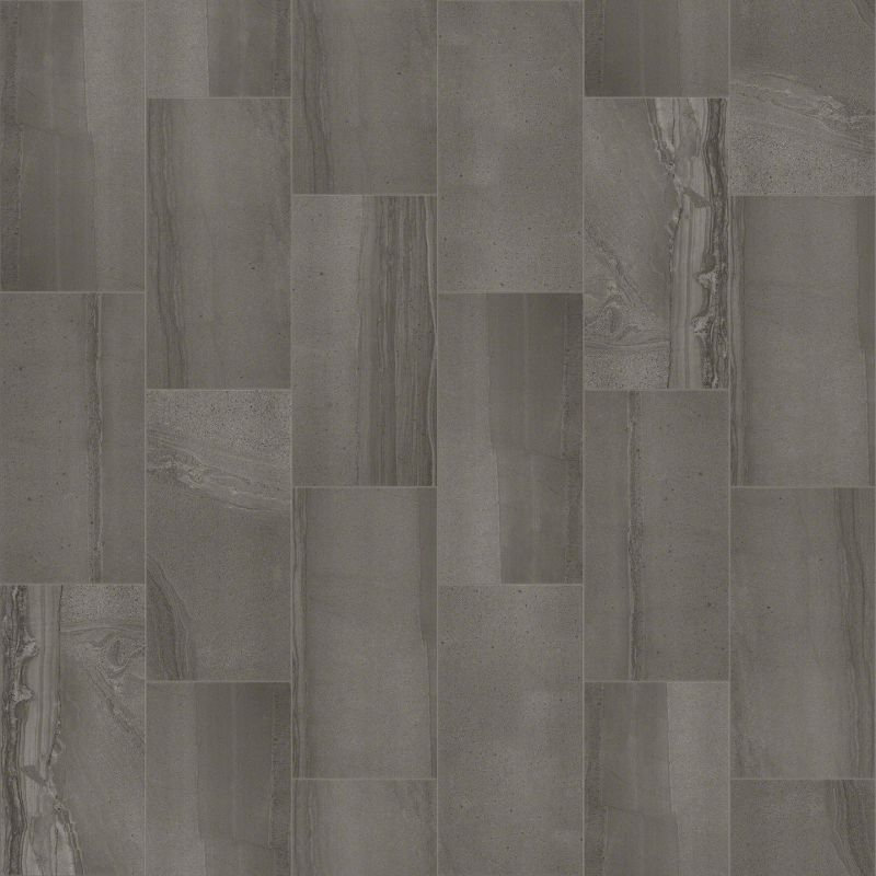 Shaw Floors Ceramic Solutions Coliseum 12x24 Polished Coal