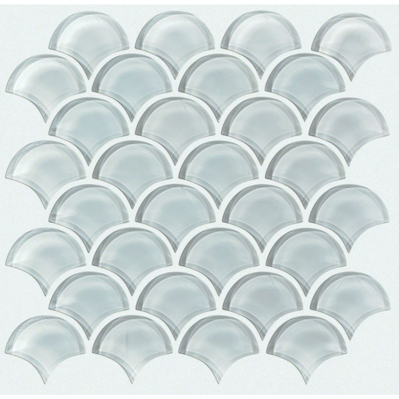 Shaw Floors SFA Paramount Fan Glass Mosaic Cloud