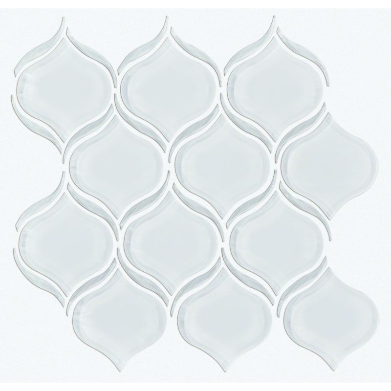 Shaw Floors SFA Paramount Lantern Glass Mosaic Ice