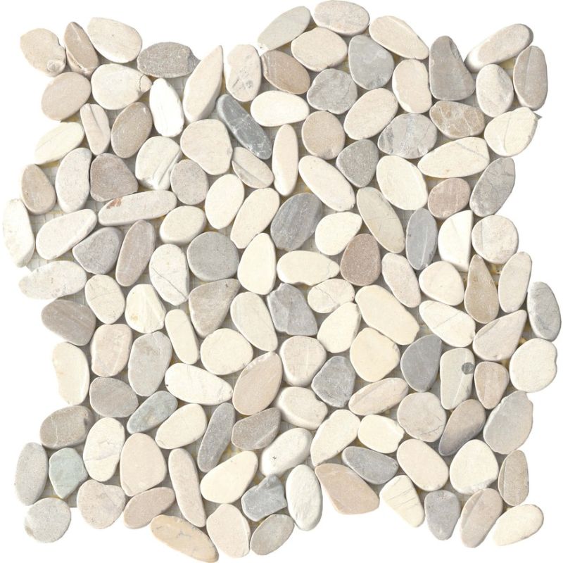 Emser Opuscar Pebble Light Mosaic 12 in. X 12 in.